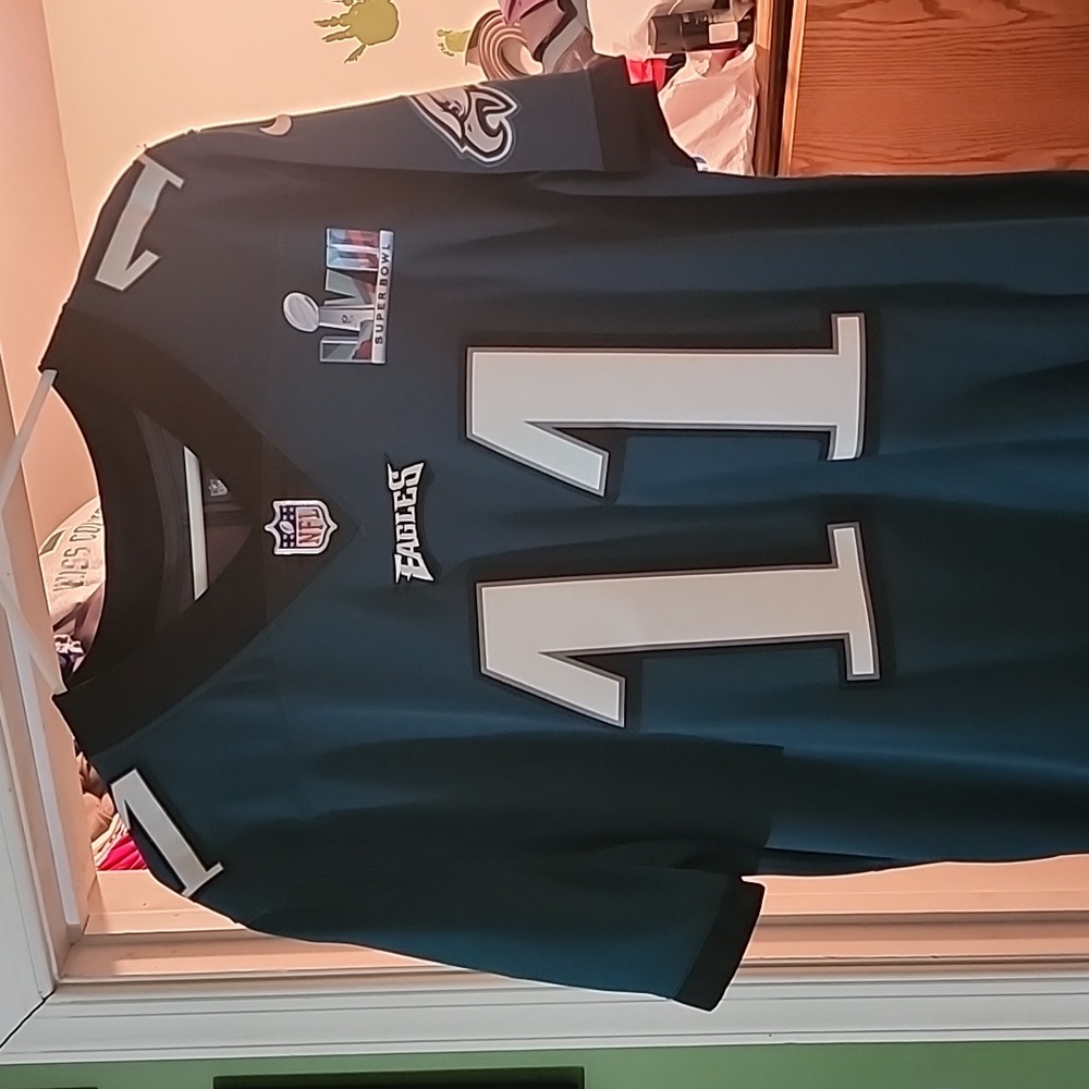 Nike Eagles Super Bowl LVII AJ Brown Jersey